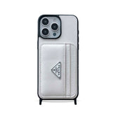 PR Case With Card Holder For iPhone White-XFK241537