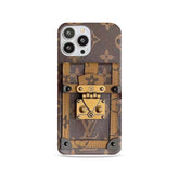Monogram iPhone Case With Pouch Yellow Printing -MTY241107