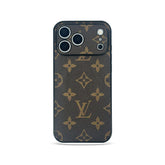 Premium Monogram Magnetic iPhone Case (Compatible With Magsafe)For iPhone 17 Series-GELV045