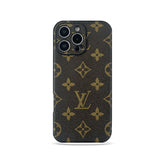Classic Leather Monogram iPhone Case -GELV053