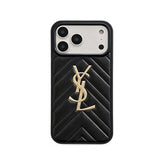 Luxury YL iPhone case black – GFYL0045
