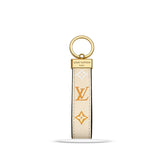 Monogram Colored Leather Key Strap-GELV211