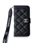 Premium Leather CC iPhone Case With Flip Wallet -GECC190