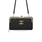 Premium Leather CC Crossbody Phone Bag-GECC193