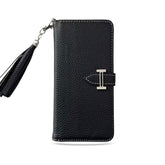 Leather iPhone Case With Flip Wallet -GE196
