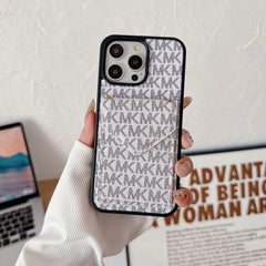 MK iPhone Case With Card Holder White-SJK251136
