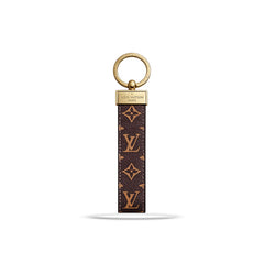 Monogram Leather Strap Key Holder-GELV208