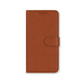 Leather iPhone Cases With Flip Wallet Brown-BC25054