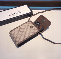 Leather GG Crossbody Phone Purse -GEGG181