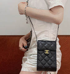 Luxury Leather CC Crossbody Phone Bag-GECC191
