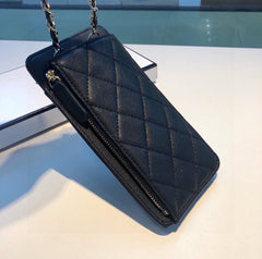 High-quality Leather CC Crossbody Phone Bag-GECC215