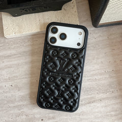 Elegant Monogram iPhone case black  – GFLV0014