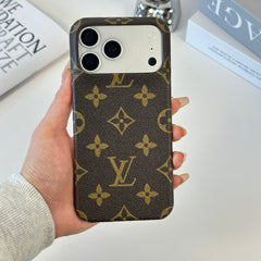 Luxury Monogram Magnetic iPhone Case（Compatible With Magsafe）For iPhone 17 Series-GELV042