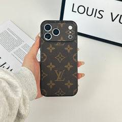 Premium Monogram Magnetic iPhone Case (Compatible With Magsafe)For iPhone 17 Series-GELV045