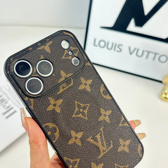 Premium Monogram Magnetic iPhone Case (Compatible With Magsafe)For iPhone 17 Series-GELV045
