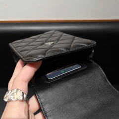 Luxury Leather CC Crossbody Phone Bag-GECC187