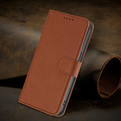 Leather iPhone Cases With Flip Wallet Brown-BC25054