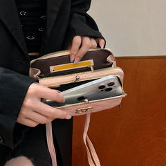 Premium  Leather CC Crossbody Phone Bag-GECC193