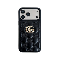 Stylish GG iPhone case black  – GFGG0048