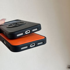 Classic  H iPhone case orange  – GFH0023