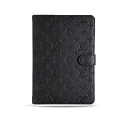 Luxury Leather Monogram  iPad Case Black Printing-GELV126
