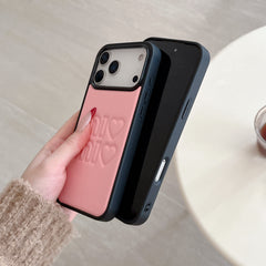 Premium MM iPhone case pink  – GFMM0015