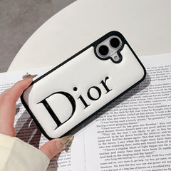Luxury CD iPhone case white – GFCD0032