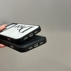 Stylish CD iPhone case white – GFCD0026