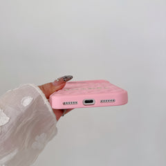 Elegant CC iPhone case pink  – GFCC0047
