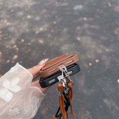 Premium LE iPhone case with Crossbody Lanyard black – GFLE0050