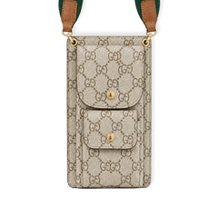 Premium Leather GG Crossbody Phone Bag-RCGG203