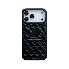 Elegant Monogram iPhone case black  – GFLV0014