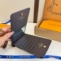 High-quality Leather Monogram Crossbody Phone Bag-GELV185