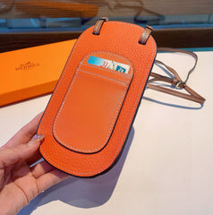 Luxury Leather H Crossbody Phone Purse-GEH183