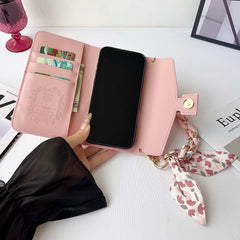 Classic Leather GG iPhone Case With Flip Wallet-GEGG205