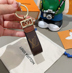 Monogram Classic Pattern Wrist Keychain-GELV209