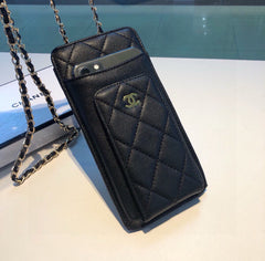 High-quality Leather CC Crossbody Phone Bag-GECC215